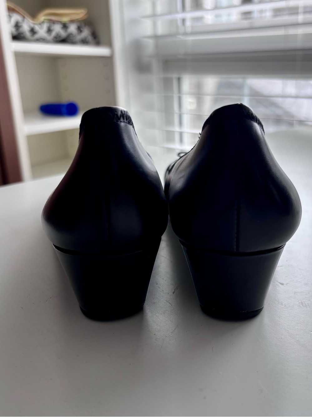 Cole Haan Black Patent Leather Ballet Flats with Gold Hardware - Picture 7 of 7